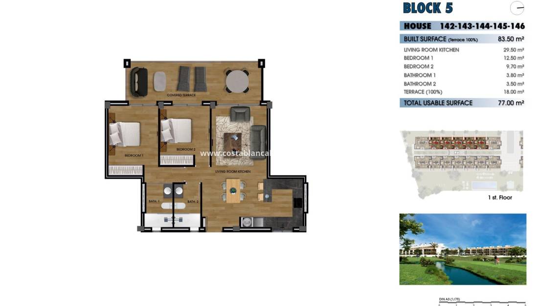 Új építésű - Apartment - Los Alcázares - La Serena Golf