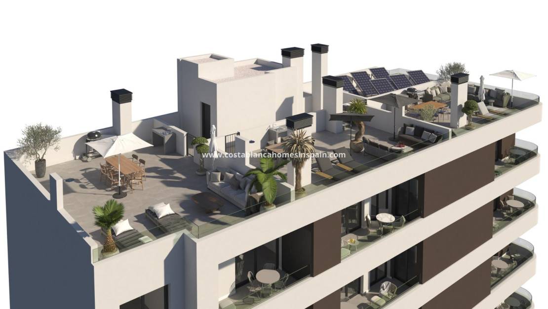 Új építésű - Apartment - Santa Pola - pueblo