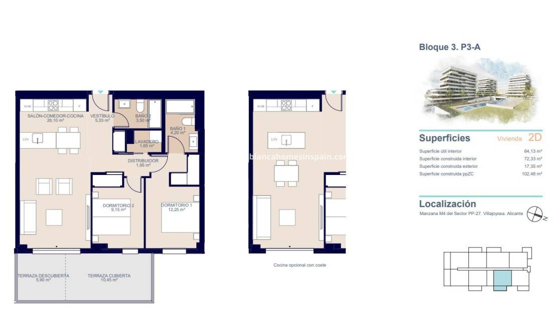 Új építésű - Apartment - Villajoyosa - Playa del Torres