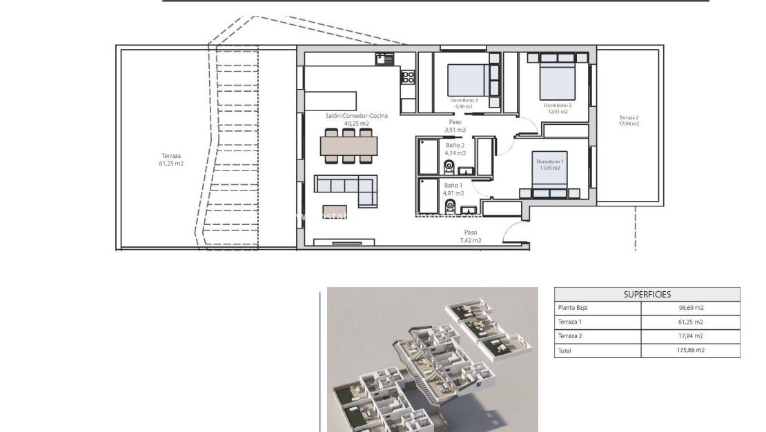 Új építésű - Bungalow - Finestrat - Balcon de finestrat