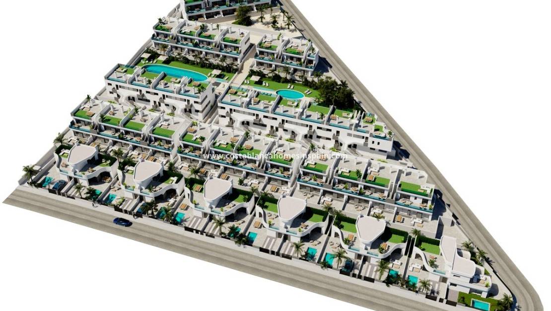 Új építésű - Bungalow - Torrevieja - Lago Jardín II