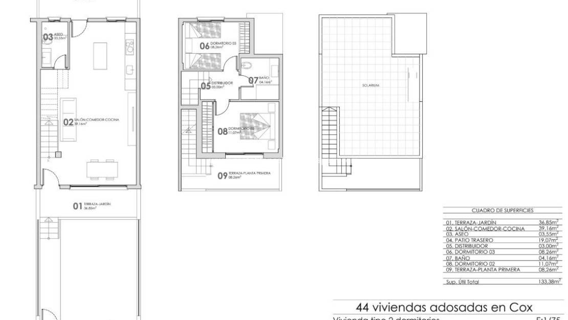 Új építésű - Townhouse - Cox - San Fernando
