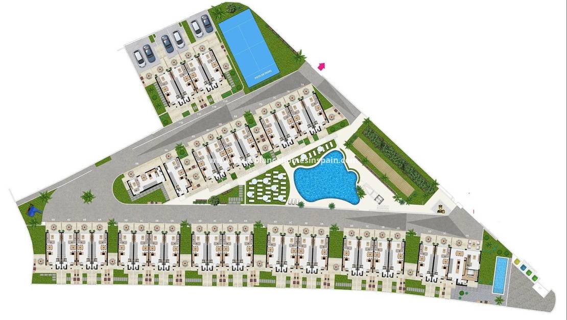 Új építésű - Townhouse - El Rafol D'almunia - Urbanizacion La Almunia
