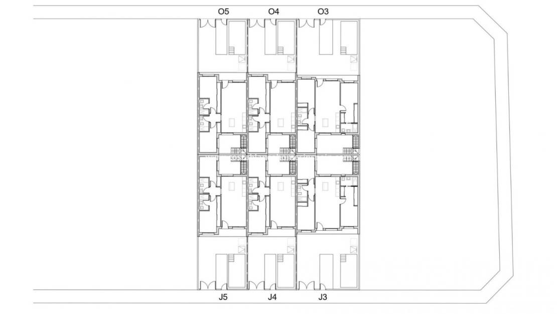 Új építésű - Townhouse - San Javier - Parque del doce