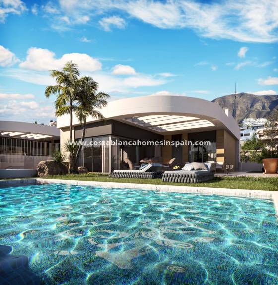 villa - New Build - Finestrat - Campana garden