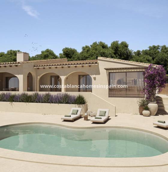 villa - Nýbygging - Benissa - La Fustera