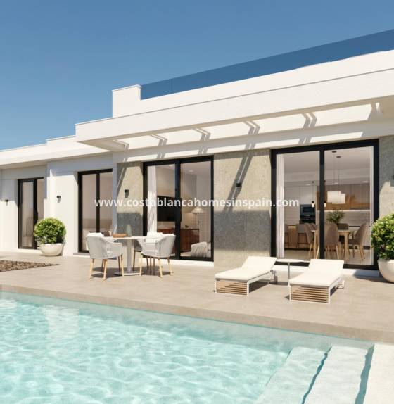 villa - Nýbygging - Fuente Álamo - Hacienda Del Álamo Golf