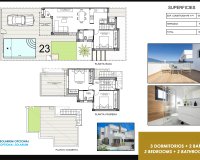 New Build - Semi - Detached Villa - Vistabella