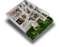 Nybygg - Apartment - La Sella