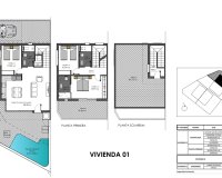 New Build - Semi - Detached Villa - Pilar de La Horadada - Pilar de la Horadada